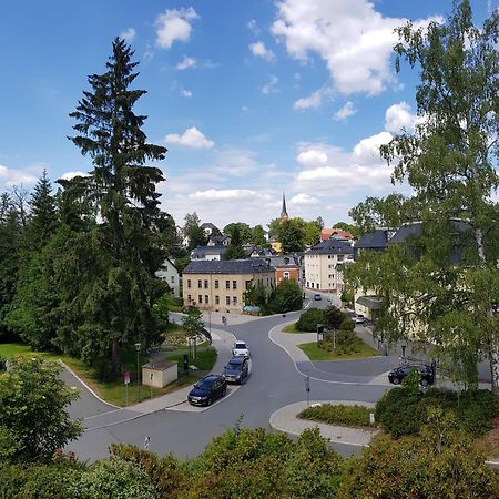 Villa Goldbrunnen Ferienwohnung 3 バート・エルスター エクステリア 写真
