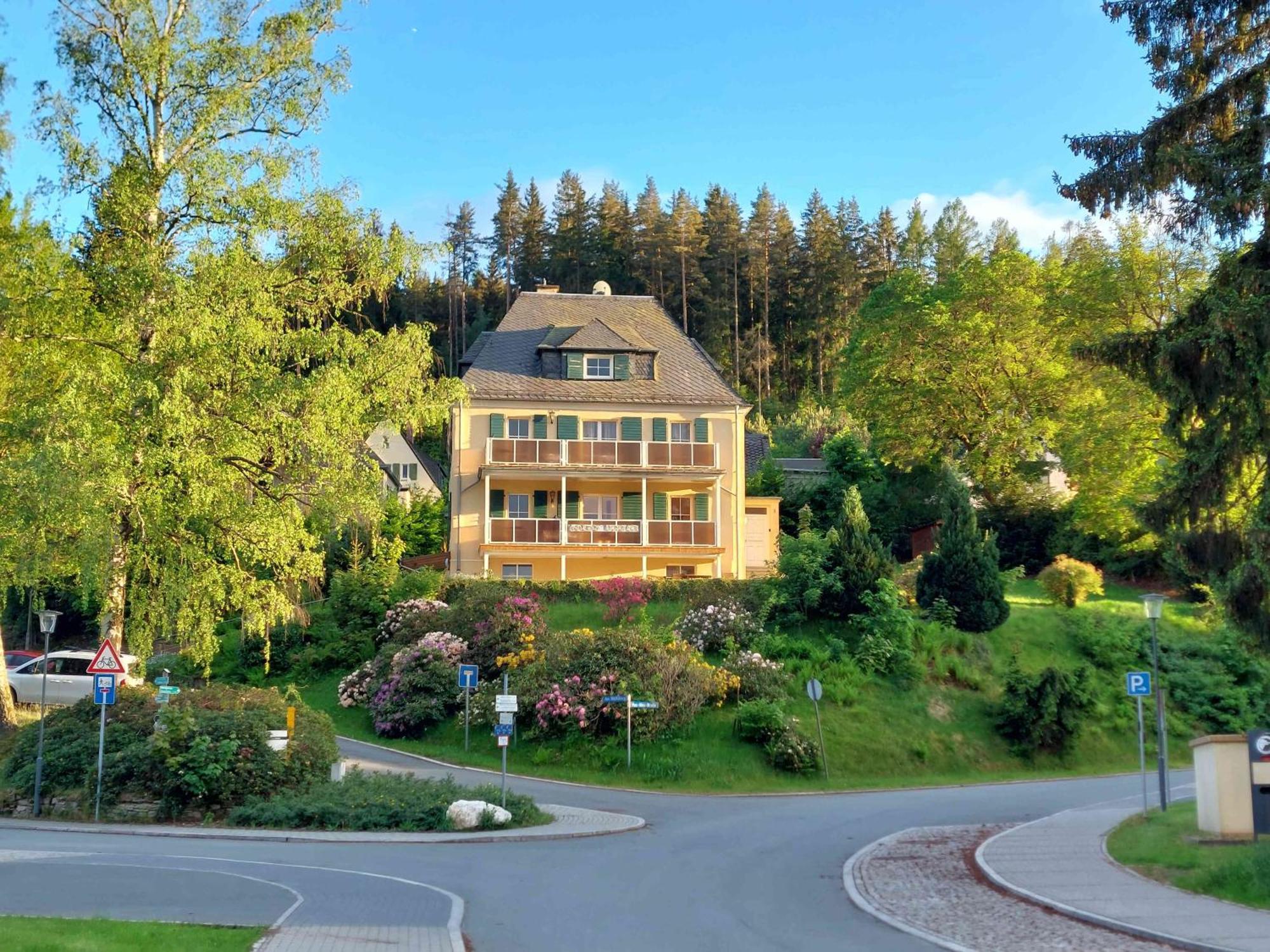 Villa Goldbrunnen Ferienwohnung 3 バート・エルスター エクステリア 写真