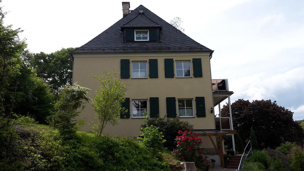 Villa Goldbrunnen Ferienwohnung 3 バート・エルスター エクステリア 写真