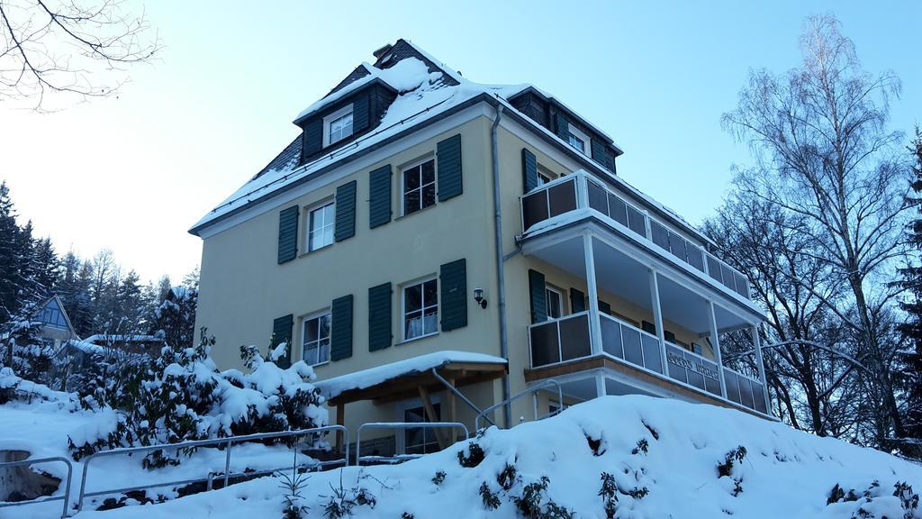 Villa Goldbrunnen Ferienwohnung 3 バート・エルスター エクステリア 写真